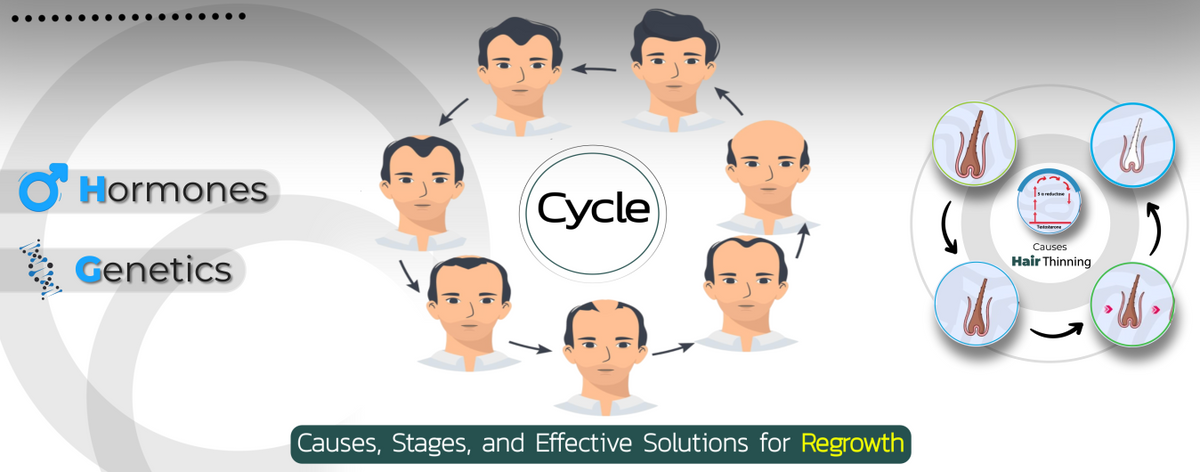 Male pattern hair loss