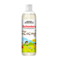 Schoolers Virgin Coconut Kids & Baby Massage Oil – Soft, Non-Sticky, Moisturizing & Soothing for Skin & Hair - Keya Seth Aromatherapy