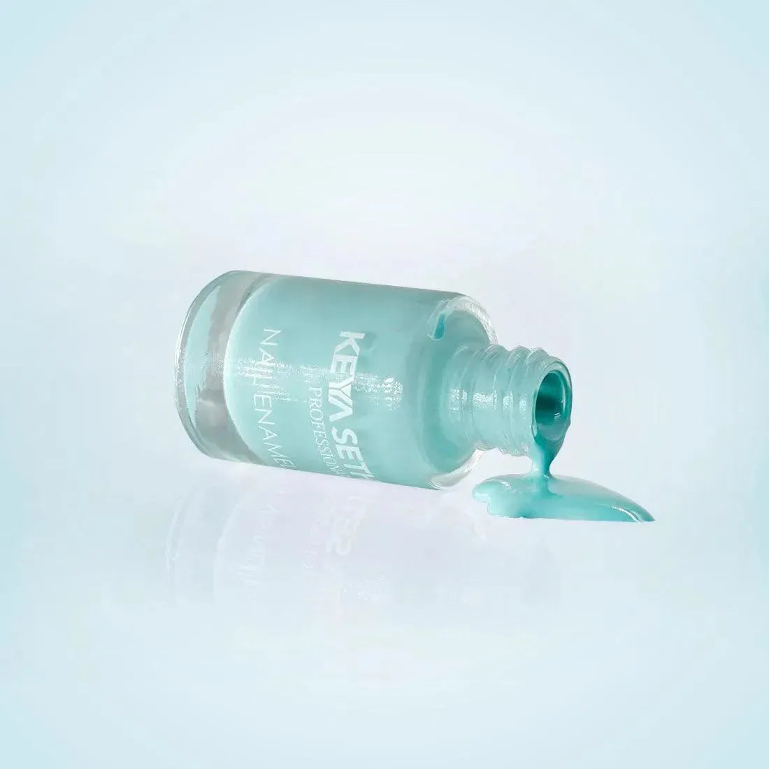 Aquatica + Mint Green + Workaholic Long Wear Nail Enamel Enriched with Vitamin E & Argan Oil - Keya Seth Aromatherapy