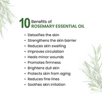 Rosemary Body Oil – Stress Relieving, Anti-Ageing & Soothing For Glowing Skin; Non-Sticky, Quick-Absorbing - Keya Seth Aromatherapy