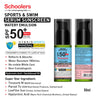 Schoolers SPF 50 PA+++, Kids Sports Mineral Watery Sunscreen Boys & Girls, No White Cast, Water Resistant 180 Mins, Tinosorb M + Parsol TX - Keya Seth Aromatherapy