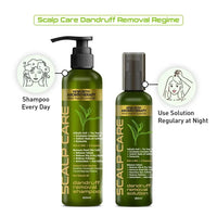 Scalp care Dandruff Removal Shampoo with Salicylic Acid, Tea Tree & Eucalyptus Oil –Reduces Dandruff & Flakes, Soothes Itchy scalp & Nourishes Hair - Keya Seth Aromatherapy