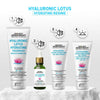 Hyaluronic Lotus Hydrating Facewash, 2 % Pentavitin + Natural Glucoside Foaming, NMFs + Lipids, Skin Barrier Repair, Gentle SLS Free