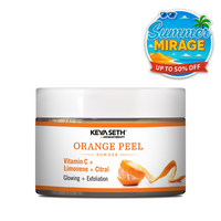 Orange Peel Powder Vitamin C Face Pack for Women & Men, Glowing Skin Exfoliation