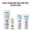 Daily Skincare Routine for Glass Skin – Hydrating Facewash, Black Rice Serum, Gel Moisturizer & Sunscreen for Radiance, Smoothness & Pore Reduction - Keya Seth Aromatherapy