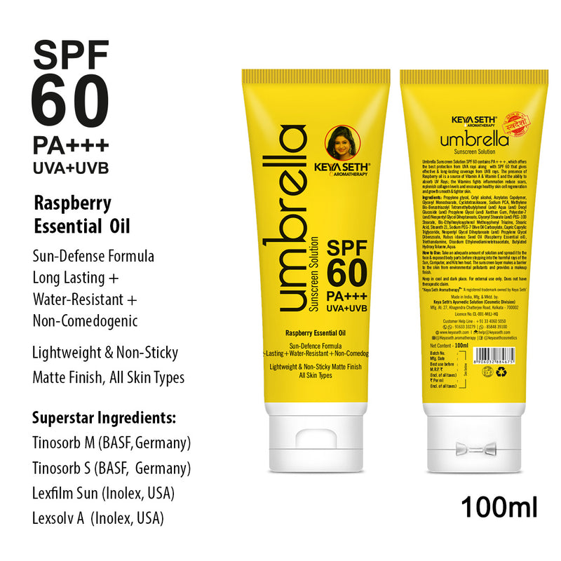 Daily Skincare for Age Defense: Aloe Vera Face Wash, Tetra Serum, Stopage Age Reversal Cream & Umbrella SPF 60 To Fight Wrinkles, Boost Elasticity, Hydrate & Protect For Youthful Skin - Keya Seth Aromatherapy