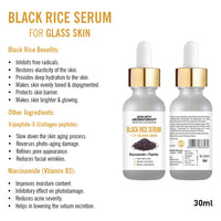 Daily Skincare Routine for Glass Skin – Hydrating Facewash, Black Rice Serum, Gel Moisturizer & Sunscreen for Radiance, Smoothness & Pore Reduction - Keya Seth Aromatherapy