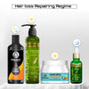 Hair Loss Repair Kit: Rosemary & Tea Tree Oil, Biotin & Pro-Vitamin B5 Shampoo, Jojoba & Lavender Hair Spa, and Korean Red Ginseng Serum for Hair Growth & Strength - Keya Seth Aromatherapy