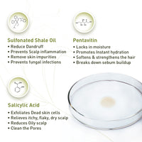 Hair Fall Treatment Kit For Dandruff- Alopex Penta Shampoo, Scalp Care Solution, Fights Dandruff & Itchiness, New Hair Growth - Keya Seth Aromatherapy