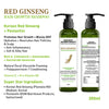 Korean Red Ginseng Hair Growth Combo Kit – Shampoo & Serum, Blocks DHT, Hydrates & Nourishes Hair & Scalp, Pentavitin, Caffeine, Vitamin B5, Promotes Hair Growth & Scalp Health - Keya Seth Aromatherapy