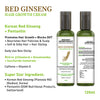 Korean Red Ginseng Hair Growth Combo Kit – Shampoo & Serum, Blocks DHT, Hydrates & Nourishes Hair & Scalp, Pentavitin, Caffeine, Vitamin B5, Promotes Hair Growth & Scalp Health - Keya Seth Aromatherapy