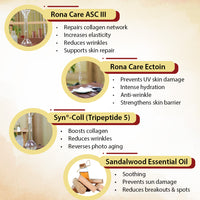 Stopage V – Anti Ageing Treatment- Vitamins B2, B3(Niacinamide), B5, C, E, Hyaluronic Acid, Alpha Arbutin, Anti Ageing Night Cream For Men & Women - Keya Seth Aromatherapy