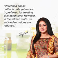 Lab Fresh Cocoa Body Butter with Almond & Coconut Oil for 24hrs Moisturization, Heals Softens Relieves Rough, Dry Skin for Men & Women All Skin Types - Keya Seth Aromatherapy