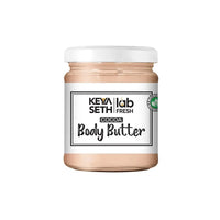 Lab Fresh Cocoa Body Butter with Almond & Coconut Oil for 24hrs Moisturization, Heals Softens Relieves Rough, Dry Skin for Men & Women All Skin Types - Keya Seth Aromatherapy