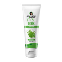 Fresh Look Aloe Vera Face Wash, with Lemon Essential Oil, Mild Hydrating, Moisturizing, Foaming, All Skin Types - Keya Seth Aromatherapy