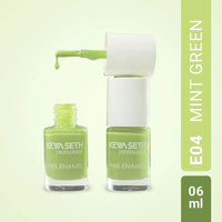 Aquatica + Min Green Long Wear Nail Enamel Enriched with Vitamin E & Argan oil - Keya Seth Aromatherapy