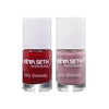 Crimson + Café Nude Long Wear Nail Enamel Enriched with Vitamin E & Argan Oil - Keya Seth Aromatherapy