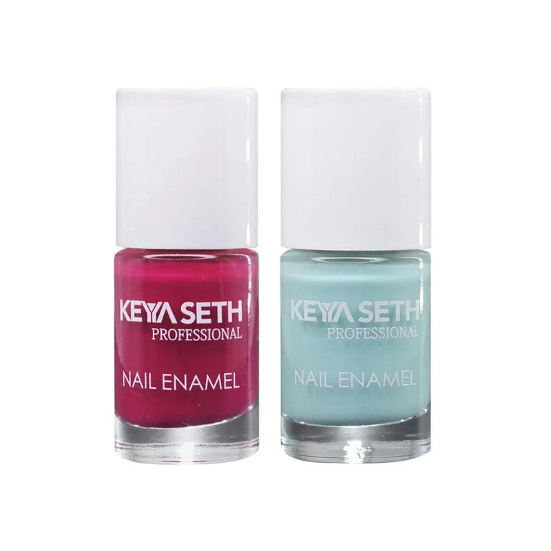 Flamingo + Aquatica Long Wear Nail Enamel Enriched with Vitamin E & Argan Oil - Keya Seth Aromatherapy