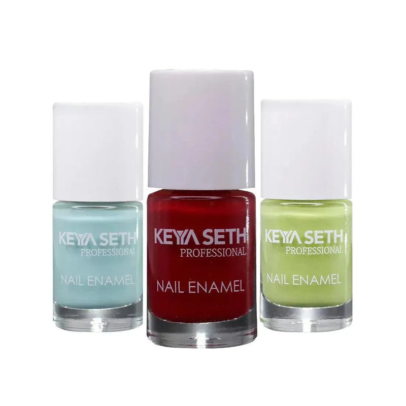 Aquatica + Red Carpet + Mint Green Long Wear Nail Enamel Enriched with Vitamin E & Argan Oil - Keya Seth Aromatherapy