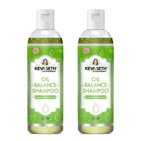 Oil balance shampoo for maintaining natural pH of the scalp || Enriched with Provitamin B5 Lemon & Lavender Essential Oil (PACK OF 2)