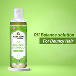 Oil Balance Shampoo for Oily Scalp,Anti-Dandruff,Makes Hair Bouncy & Volume Boost for Thin Hair with Pro -Vitamin B5 & Essential of Lemon & Lavender