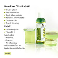 Soft & Smooth Body Oil, Quick Absorbing Non-Sticky Nourishment I Hair & Skin, Daily Use After Bath Massage Oil I Pure Olive & Essential Oils Enriched - Keya Seth Aromatherapy