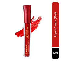 Aromatic 100% Natural Liquid Sindoor (Red) - Long lasting & Waterproof with Floral Pigment - Keya Seth Aromatherapy