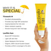 Umbrella Sunscreen Solution SPF 40, Broad Spectrum Protection, No White Cast, Lightweight Matte Finish with Avocado 100ml - Keya Seth Aromatherapy