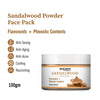 Sandalwood Powder Face Pack with Phenolic Contents & Flavonoids for Tan Removal, Acne Reduction, Anti-Aging, Cooling & Even Skin Tone - Keya Seth Aromatherapy