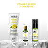 Vitamin C Lemon Glowing Serum Mineral Sunscreen, SPF 50 PA+++, Watery Emulsion, No White Cast, Water Resistant,Tinosorb M + Parsol TX - Keya Seth Aromatherapy