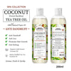 1% Tea Tree & 99% Coconut Oil – Cold Pressed, Promotes Hair Growth, Controls Hair Fall, Dandruff & Lice, Soothes Itching - Keya Seth Aromatherapy