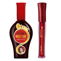 Aromatic Aalta 1Pcs + 100% Natural Aromatic Liquid Maroon Sindoor 1Pcs - Keya Seth Aromatherapy