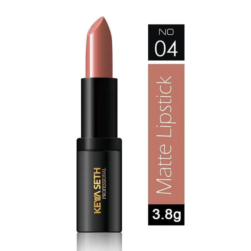 Dark Nude Shade Matte Lipstick - 04 - Keya Seth Aromatherapy