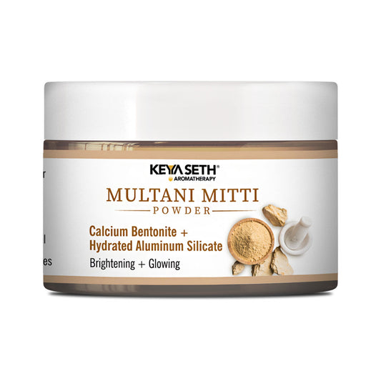 Multani Mitti Powder Face Pack for Women & Men Brightening + Glowing Skin