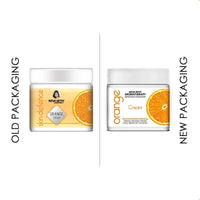 Skin Defence Orange Cream- Light Moisturizing, Quick Absorbing, Skin Repairs & Rejuvenation Enriched with Pure Orange Essential Oil and Vitamin C - Keya Seth Aromatherapy