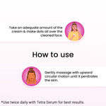 Tetra Skin Whitening Cream, Alpha Arbutin, Niacinamide, Vitamin C, Daisy Extract & Neroli for Radiant Glow & Luminous Complexion, Age Spots & Melasma, Fairness Treatment, Keya Seth Aromatherapy