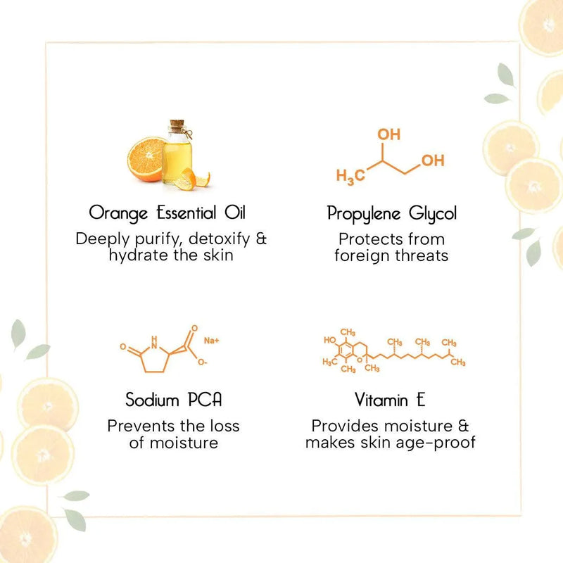 Orange Facewash, Vitamin C Enriched, SLS Free, Mild Foaming, Brightening Rejuvenating Refreshing Hydrating Moisturizing, Detox, Face Wash, Facial Cleansers, Keya Seth Aromatherapy