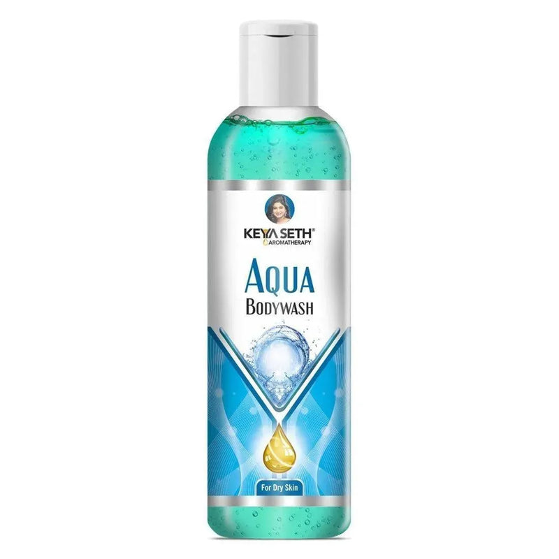 Aqua Bodywash, Shower Gel with Skin Conditioner for Dry Skin - Keya Seth Aromatherapy