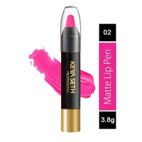 Bright Fuchsia Shade Matte Lip Pen - 02 - Keya Seth Aromatherapy