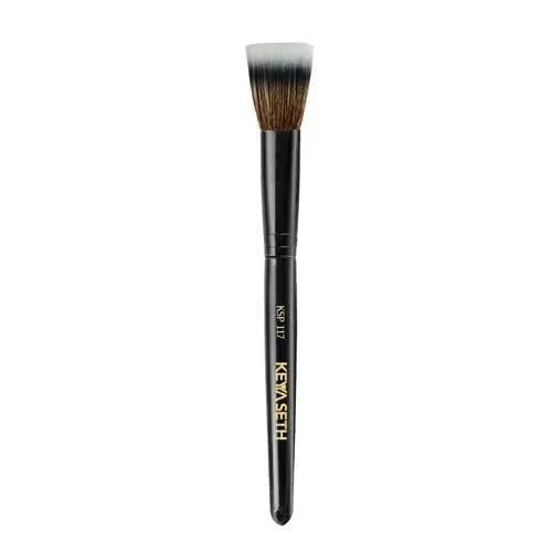 Buffer Brush for Liquid Cream and Powder Buffing Blending Brush Full Coverage Professional Makeup (KSP-117) - Keya Seth Aromatherapy