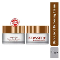 Dark Circle Removing Under Eye Cream – Vitamin C, Niacinamide, Alpha Arbutin & AHA Reduces Wrinkles, Fine lines, Dullness & Depuffing for Men & Women - Keya Seth Aromatherapy