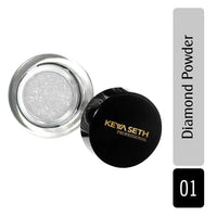 Diamond Powder for Face, Eyes, Lips, Nails & Body, Micro fine Shimmer Pearl Powder - Keya Seth Aromatherapy