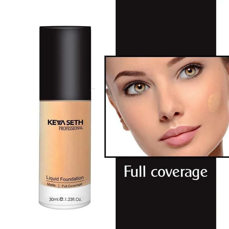 Full Coverage Liquid Matte Foundation-Shade 03 - Keya Seth Aromatherapy