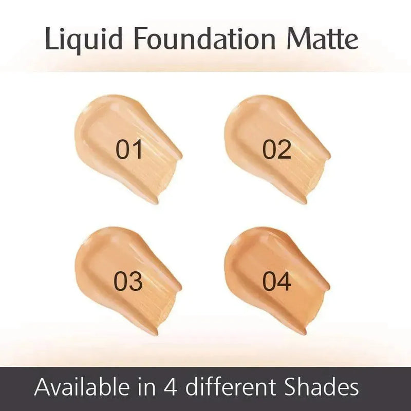 Full Coverage Liquid Matte Foundation-Shade 03 - Keya Seth Aromatherapy