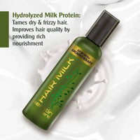 Hair Milk Keratin Care, Hair Cream for Hair Growth, Nourishing & Styling Enriched with Milk Protein, Vitamin E & Essential Oil for Daily Use - Keya Seth Aromatherapy