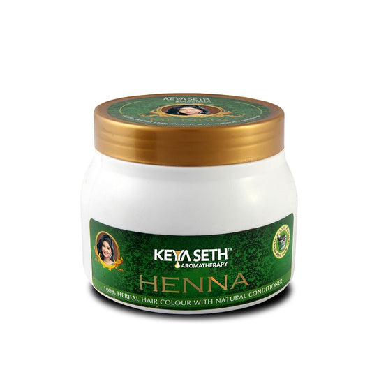 Henna Powder Herbal Hair Colour with Natural Conditioner Makes Hair Soft, Silky, Smooth & Shiny -Enriched with Jojoba, Aloe Vera, Catechu & Tea leaves