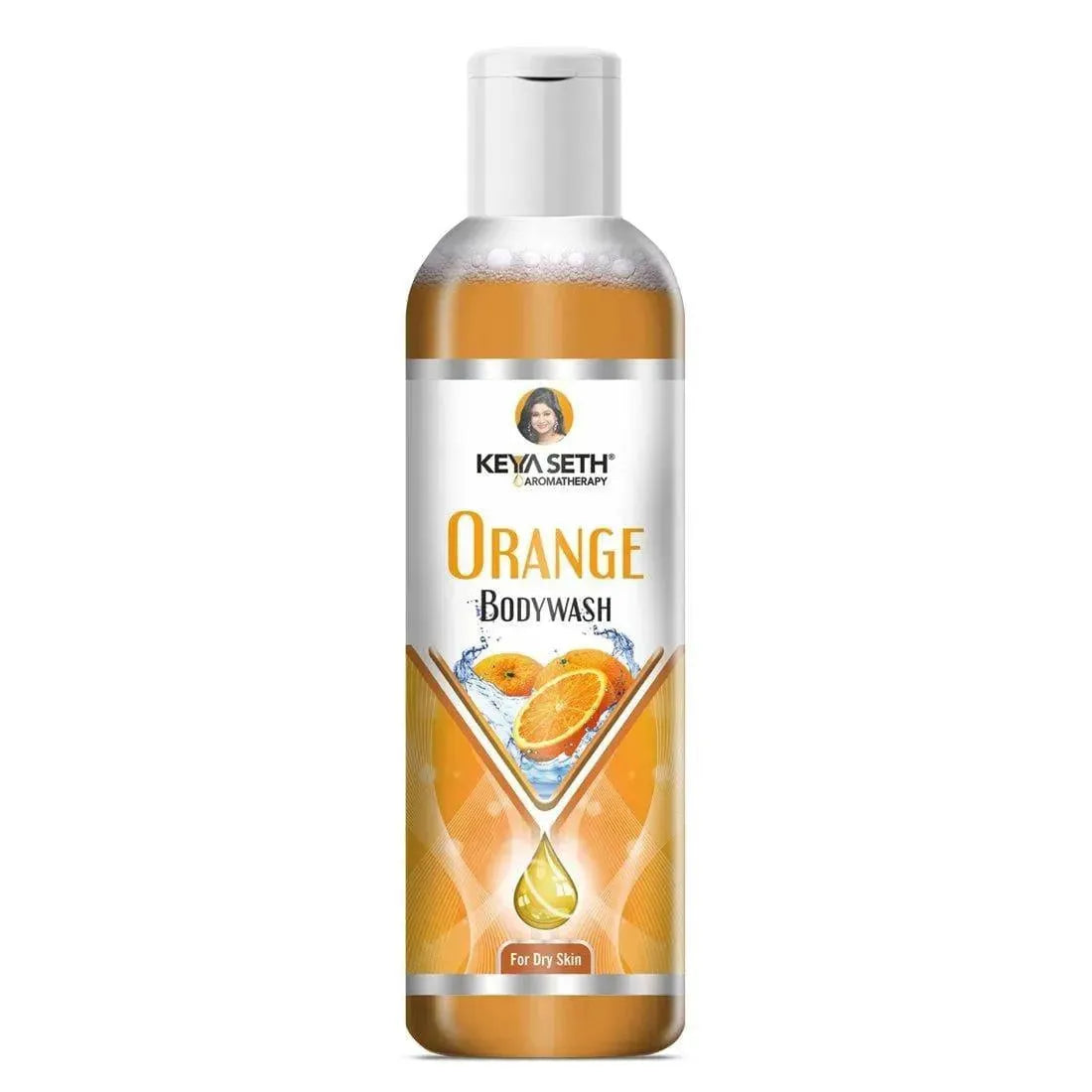 Orange Bodywash with Orange Essential Oil & Vitamin C for Dry Skin – Refreshing, Hydrating Skin Conditioner - Keya Seth Aromatherapy