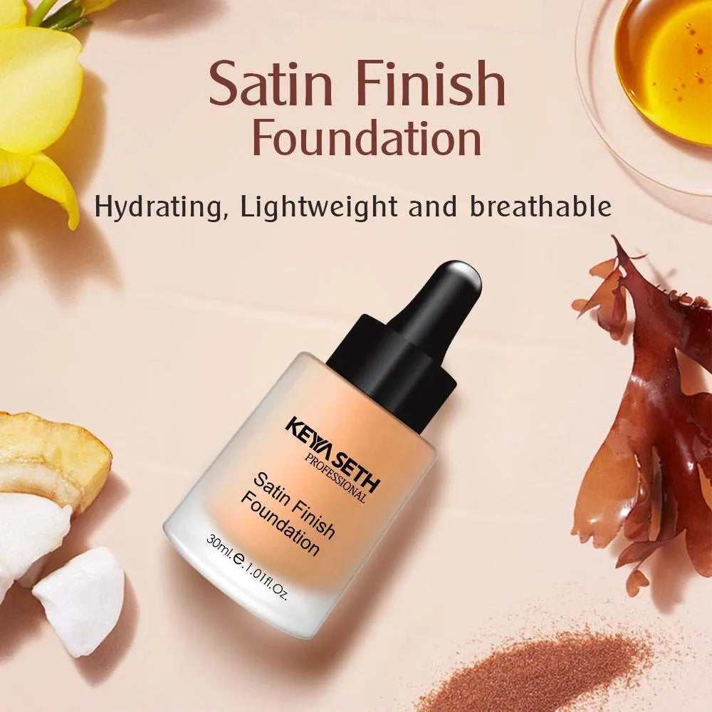 Satin Finish Foundation- Shade 02 - Keya Seth Aromatherapy