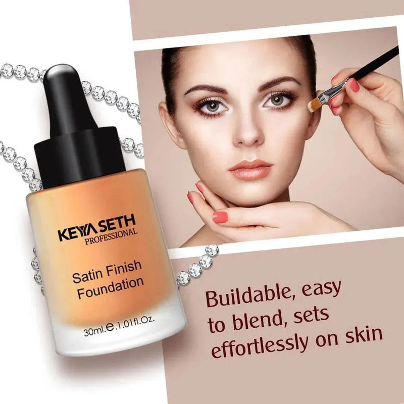 Satin Finish Foundation- Shade 04 - Keya Seth Aromatherapy