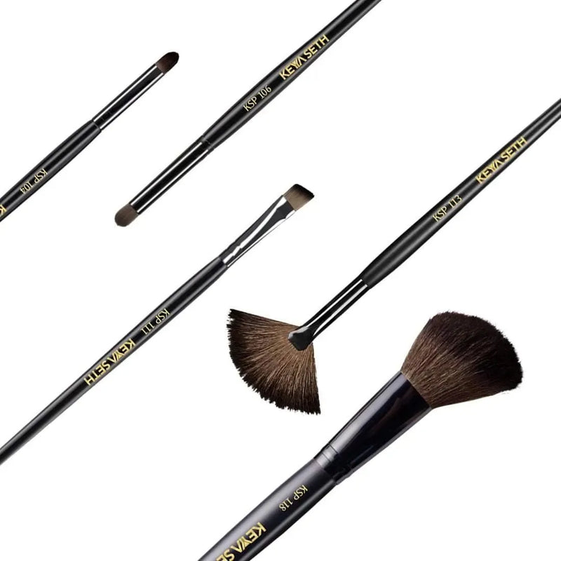 Set of 5 Essential Makeup Brush - Keya Seth Aromatherapy